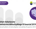 Statistcical Bulletin of Dolnośląskie Voivodship III quarter 2019 Foto