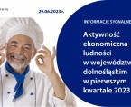 Aktywność ekonomiczna ludności w województwie dolnośląskim w pierwszym kwartale 2023 r. Foto