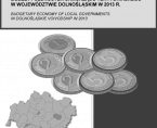 Budgets of the local government entities in Dolnośląskie Voivodship in 2013 Foto