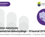 Statistcical Bulletin of Dolnośląskie Voivodship IV quarter 2019 Foto