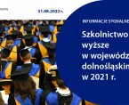 Szkolnictwo wyższe w województwie dolnośląskim w 2021 r. Foto