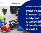Pomoc doraźna i ratownictwo medyczne w województwie dolnośląskim w 2021 r. Foto