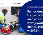 Pomoc doraźna i ratownictwo medyczne w województwie dolnośląskim w 2022 r. Foto