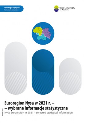 Okladka Euroregion Nysa - wybrane informacje statystyczne
