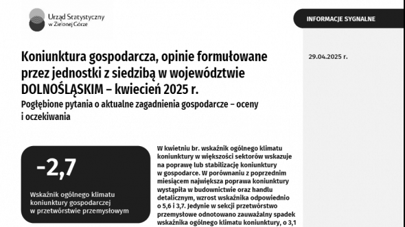 Koniunktura gospodarcza w grudniu2021 r.