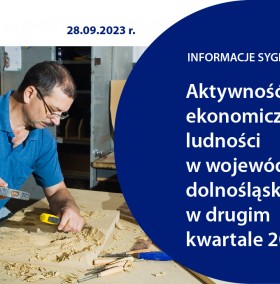 Slider Aktywność ekonomiczna ludności w województwie dolnośląskim w drugim kwartale 2023 r.