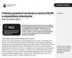 Podmioty gospodarki narodowej w rejestrze REGON w województwie dolnośląskim. Stan na koniec 2024 r. Foto