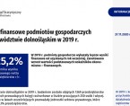 Wyniki finansowe podmiotów gospodarczych w województwie dolnośląskim w 2019 r. Foto