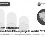 Biuletyn statystyczny województwa dolnośląskiego III kwartał 2019 r. Foto