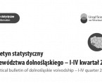 Biuletyn statystyczny województwa dolnośląskiego I-IV kwartał 2020 r. Foto