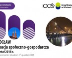Sytuacja społeczno-gospodarcza Wrocławia <br> za I kwartał 2018 r. Foto