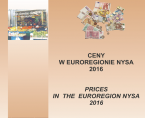 Ceny w Euroregionie Nysa w 2016 r. Foto