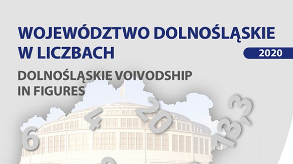 Okładka foldera Województwo Dolnośląskie w liczbach 2022
