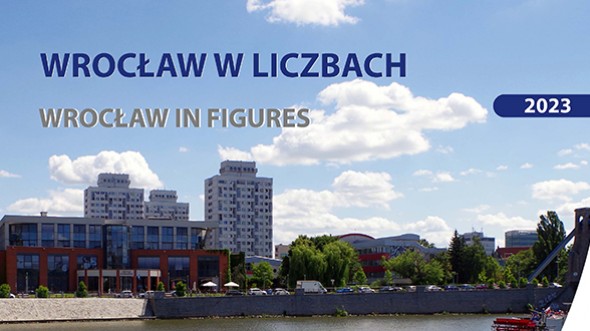 okladka foldera "Wrocław w liczbach 2023"