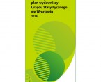 Tytułowy plan wydawniczy Urzędu Statystycznego we Wrocławiu 2018 Foto