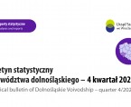 Biuletyn statystyczny województwa dolnośląskiego w 4 kwartale 2025 r Foto