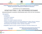 Seminarium "Statystyka i jej wykorzystanie" <br> Wrocław, 10 marca 2017 r. Foto