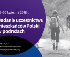 Badanie uczestnictwa mieszkańców Polski (rezydentów) w podróżach Foto
