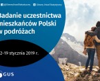 Badanie Uczestnictwo mieszkańców Polski w podróżach 02-19.01.2019 Foto