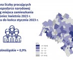 Pracujący w gospodarce narodowej w Polsce w marcu 2023 r. Foto