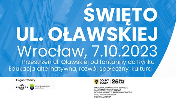 Zapraszamy na Święto Ulicy Oławskiej we Wrocławiu - 07.10.2023 r.