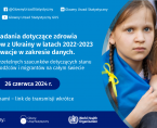 Badania dotyczące zdrowia uchodźców z Ukrainy w latach 2022-2023 oraz innowacje w zakresie danych Foto