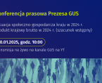 30 stycznia br. konferencja prasowa Prezesa GUS podsumowująca 2024 r. Foto