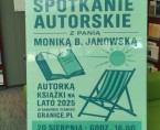 Relacja ze spotkania z Moniką Bojanowską w Czytelni CBS Foto